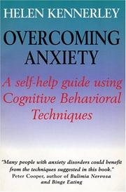Cover of: Overcoming anxiety by Helen Kennerley
