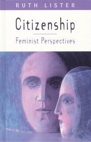 Cover of: Citizenship: feminist perspectives