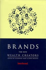 Cover of: Brands by edited by Susannah Hart and John M. Murphy.