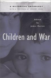 Cover of: Children and War by James Alan Marten