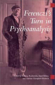 Cover of: Ferenczi's Turn in Psychoanalysis