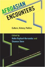 Cover of: AfroAsian Encounters: Culture, History, Politics