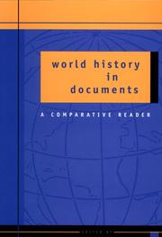 Cover of: World History in Documents: A Comparative Reader