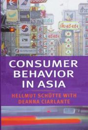 Cover of: Consumer behavior in Asia