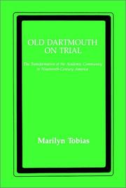 Old Dartmouth on Trial by Marilyn Tobias