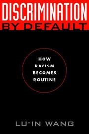 Cover of: Discrimination by Default by Lu-in Wang