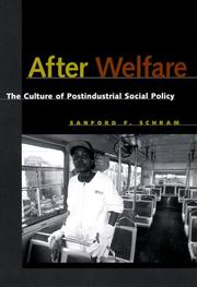 Cover of: After welfare: the culture of postindustrial social policy