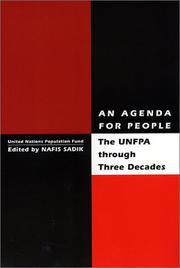 Cover of: An Agenda for People: UNFPA Through Three Decades