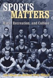 Cover of: Sports Matters by John Bloom, John Bloom, Michael Willard