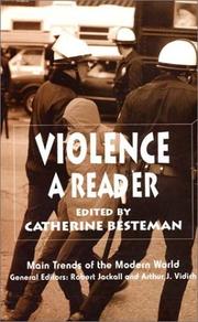 Cover of: Violence: A Reader (Main Trends of the Modern World)