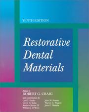 Restorative dental materials by Robert G. Craig