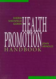Cover of: Health promotion handbook