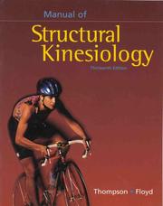 Cover of: Manual of structural kinesiology by R. T. Floyd