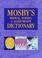 Cover of: Mosby's medical, nursing, & allied health dictionary.