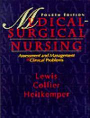 Cover of: Medical-surgical nursing by Idolia Cox Collier, Margaret M. Heitkemper