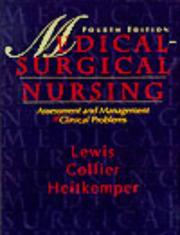 Cover of: Medical-Surgical Nursing: Assessment and Management of Clinical Problems
