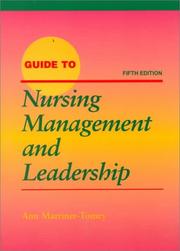 Cover of: Guide to Nursing Management and Leadership