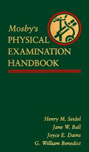 Mosby's Physical Examination Handbook