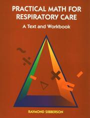 Cover of: Practical Math for Respiratory Care by Raymond Sibberson