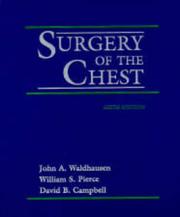 Cover of: Surgery of the chest by John A. Waldhausen MD