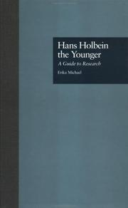 Cover of: Hans Holbein the Younger: a guide to research