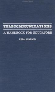 Cover of: Telecommunications: a handbook for educators