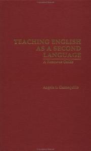 Cover of: Teaching English as a second language: a resource guide