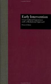 Cover of: Early intervention by Pnina S. Klein ; in collaboration with Karsten Hundeide ... [et al.].