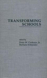 Cover of: Transforming schools