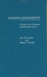 Mission statements cover