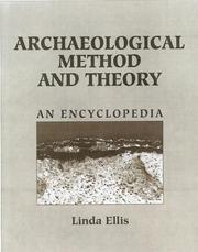 Cover of: Archaeological Method and Theory: An Encyclopedia (Garland Reference Library of the Humanities)