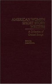 American Women Short Story Writers cover