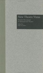 Cover of: New theatre vistas: modern movements in international theatre