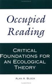 Cover of: Occupied reading: critical foundations for an ecological theory