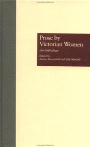 Prose by Victorian Women by Andr Broomfield