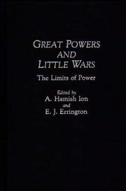 Cover of: Great Powers and Little Wars by 