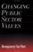 Cover of: Changing public sector values