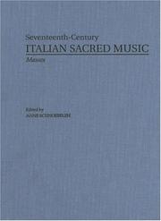 Cover of: Masses by Carlo Milanuzzi, Leandro Gallerano, Alessandro Grandi (Seventeenth-Century Italian Sacred Music)