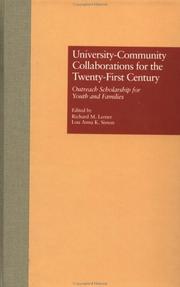 Cover of: University-community collaborations for the twenty-first century: outreach scholarship for youth and families