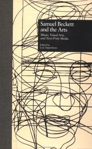 Cover of: Samuel Beckett and the Arts: Music, Visual Arts, and Non-Print Media (Border Crossings, Vol 2)