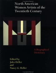 Cover of: North American Women Artists of the Twentieth Century : A Biographical Dictionary (Garland Reference Library of the Humanities, Vol. 1219)