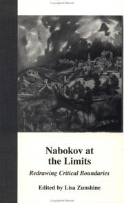 Cover of: Nabokov at the limits by edited by Lisa Zunshine.