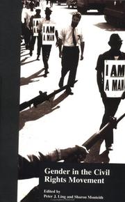Cover of: Gender in the civil rights movement
