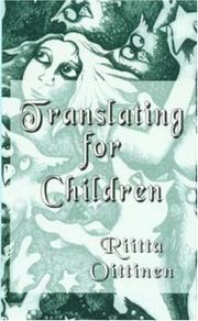 Translating for children by Riitta Oittinen