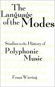 The Language of the Modes by Wiering