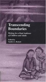 Cover of: Transcending boundaries: writing for a dual audience of children and adults