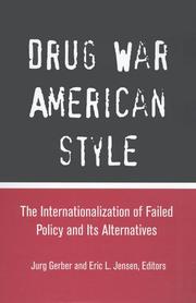 Cover of: Drug War American Style | Jurg Gerber