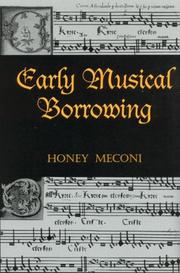 Cover of: Early Musical Borrowing (Criticism and Analysis of Early Music)