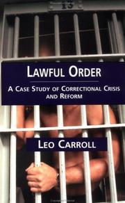 Cover of: Lawful Order by Leo Carroll, Leo Carroll