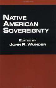 Cover of: Native American Sovereignty (Native Americans and the Law)